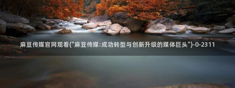 麻豆传媒官网刘思：麻豆传媒官网观看(\